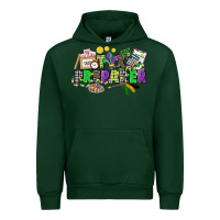 Forest Green tax preparer mardi gras Urban Hoodie - CowGirlArtShop