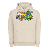 Pigment French Oak tax preparer mardi gras Urban Hoodie - CowGirlArtShop