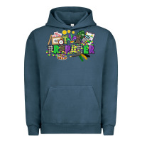 Pigment Midnight Navy tax preparer mardi gras Urban Hoodie - CowGirlArtShop