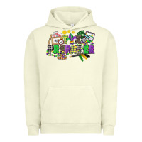 Pigment Pistachio tax preparer mardi gras Urban Hoodie - CowGirlArtShop