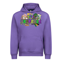 Tulip tax preparer mardi gras Urban Hoodie - CowGirlArtShop