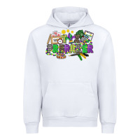 White tax preparer mardi gras Urban Hoodie - CowGirlArtShop