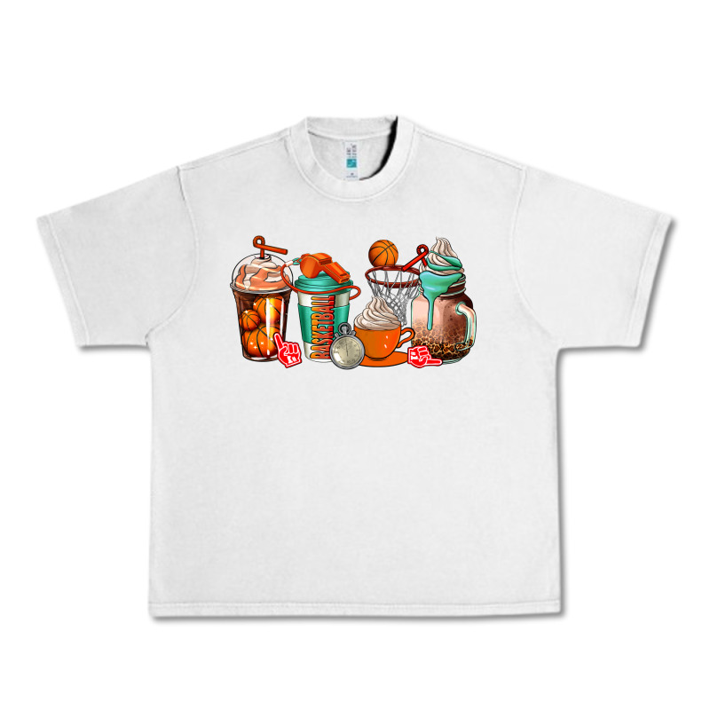 Basketball Coffee Cups Urban Heavy Tee by AdoDesignShop | Teevron