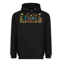 Black teacher vibes libbey glass Heavyweight Hoodie - BundleAndBundleShop