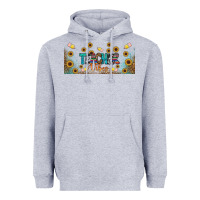 Heather Grey teacher vibes libbey glass Heavyweight Hoodie - BundleAndBundleShop