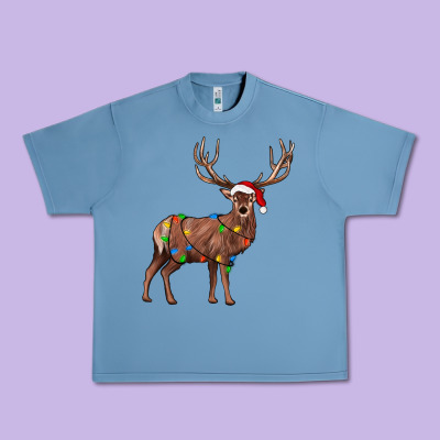 Reindeer Urban Heavy Tee Designed By Jahusdesignshop