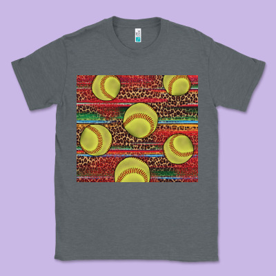 Western Softball Classic Tee Designed By Adodesignshop