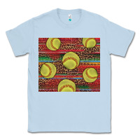 Dusty Blue western softball Classic Tee - AdoDesignShop