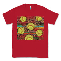 Red western softball Classic Tee - AdoDesignShop