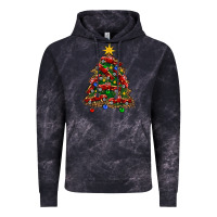 Cloud Black christmas truck tree Vintage Hoodie - FaDigitalArtStudio
