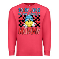 Cardinal sorry ladies my heart belongs to mommy Premium Sweatshirt - LillyAllenDesigns