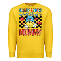 Lemon sorry ladies my heart belongs to mommy Premium Sweatshirt - LillyAllenDesigns