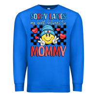 True Royal sorry ladies my heart belongs to mommy Premium Sweatshirt - LillyAllenDesigns