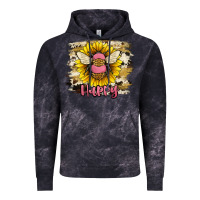Cloud Black bee happy Vintage Hoodie - JahusDesignShop