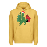 Antique Gold Christmas Dog Premium Hoodie - Bettercallsaul
