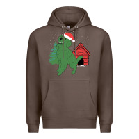 Coffee Christmas Dog Premium Hoodie - Bettercallsaul