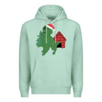 Seafoam Christmas Dog Premium Hoodie - Bettercallsaul