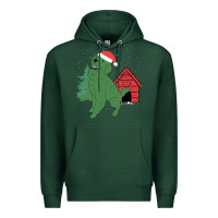 Sports Green Christmas Dog Premium Hoodie - Bettercallsaul
