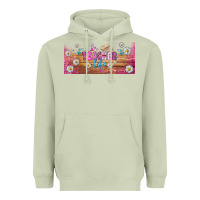 Matcha teacher life libbey glass Heavyweight Hoodie - BundleAndBundleShop