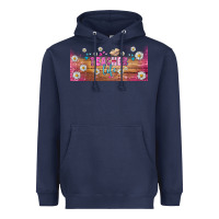 Navy teacher life libbey glass Heavyweight Hoodie - BundleAndBundleShop