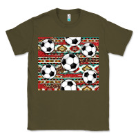 Army Green western soccer Classic Tee - AdoDesignShop