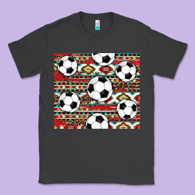 Western Soccer Classic Tee Designed By Adodesignshop