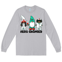 Moon Dust hero gnomies african american nurse gnomies medical gnomies Long Sleeve Tee - BarkalooDesign