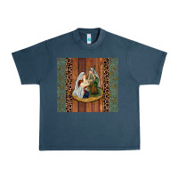 Midnight Navy jesus Urban Heavy Tee - JahusDesignShop
