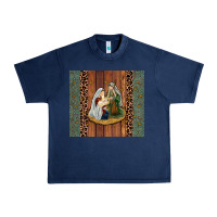 Navy jesus Urban Heavy Tee - JahusDesignShop