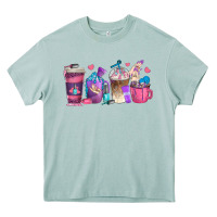 Arona nail hustler coffee cups Heavy Core Tee - texasbilliewilder