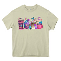 Mossy nail hustler coffee cups Heavy Core Tee - texasbilliewilder