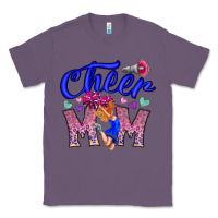Lavender Cheer Mom Classic Tee - CowhideDigitalArt