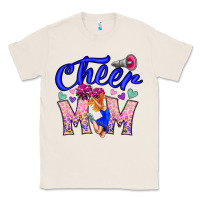 Natural Cheer Mom Classic Tee - CowhideDigitalArt