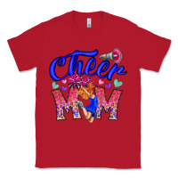 Red Cheer Mom Classic Tee - CowhideDigitalArt
