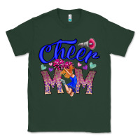 Sports Green Cheer Mom Classic Tee - CowhideDigitalArt