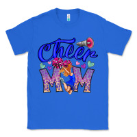True Royal Cheer Mom Classic Tee - CowhideDigitalArt