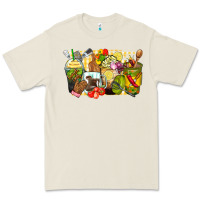 Lunch Lady Coffee Cups Premium Tee | Teevron