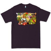 Plum lunch lady coffee cups Premium Tee - Zillion Design Studio