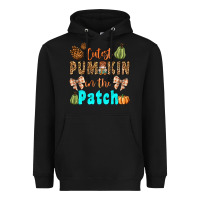 Black cutest pumpkin in the patch Heavyweight Hoodie - BundleAndBundleShop