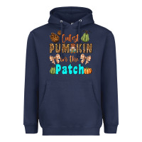 Navy cutest pumpkin in the patch Heavyweight Hoodie - BundleAndBundleShop