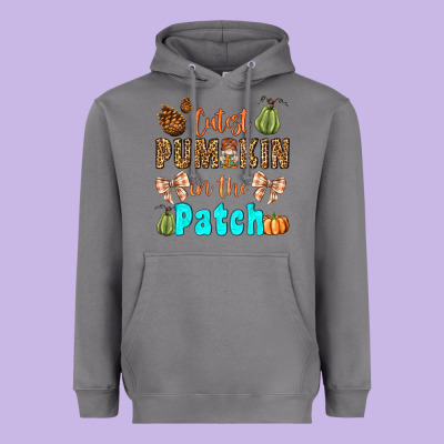 Cutest Pumpkin In The Patch Heavyweight Hoodie Designed By Bundleandbundleshop
