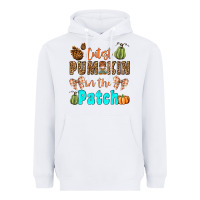 White cutest pumpkin in the patch Heavyweight Hoodie - BundleAndBundleShop