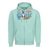 Seafoam cruise life sailor gnome Zipper Hoodie - MaliasSmallBusiness