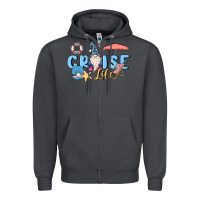 Smoke cruise life sailor gnome Zipper Hoodie - MaliasSmallBusiness