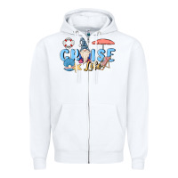 White cruise life sailor gnome Zipper Hoodie - MaliasSmallBusiness