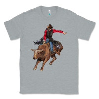 Heather Grey western cowboy Classic Tee - AdoDesignShop