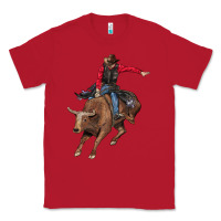 Red western cowboy Classic Tee - AdoDesignShop