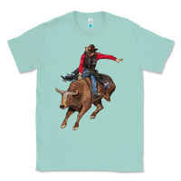 Seafoam western cowboy Classic Tee - AdoDesignShop