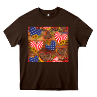America Heart Heavy Core Tee | Teevron