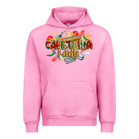 Fuchsia Pink cinco de mayo cafeteria lady Urban Hoodie - CowGirlArtShop